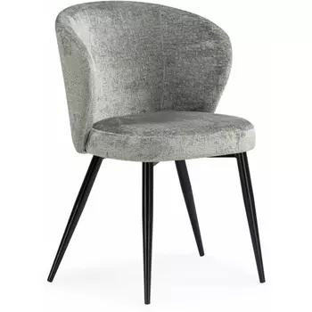 Стул на металлокаркасе Woodville Gref gray / black арт.15835