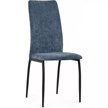 Стул на металлокаркасе Woodville Tod black / blue