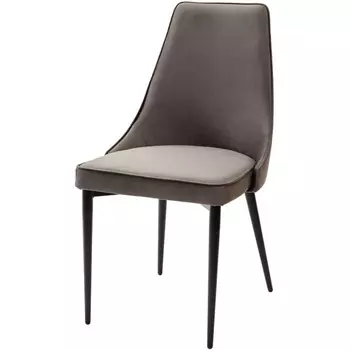 Стул ГРАФИТ #14, велюр/ черный каркас M-City NEPAL-P 461MC03527