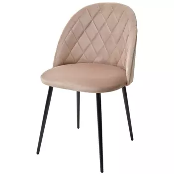 Стул НИРВАНА, цвет B-05, велюр / черный каркас M-City НИРВАНА 688M04160