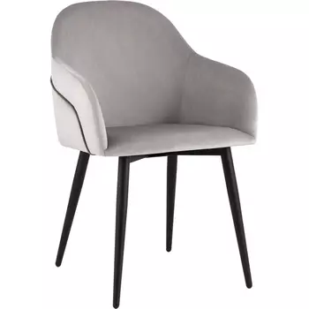 Стул Новел New велюр светло-серый Stool Group арт.УТ000040036