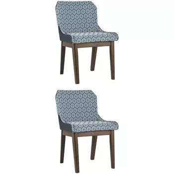Стул Stool Group NYMERIA синий (комплект 2 шт.)