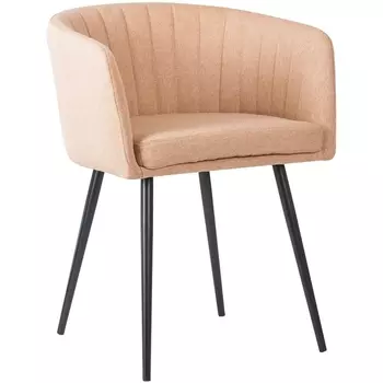 Стул обеденный (бежевая ткань (LAR-106D-4)) Dobrin 7304-LM ALINA ALINA, цвет сиденья бежевый (LAR-106D-4)