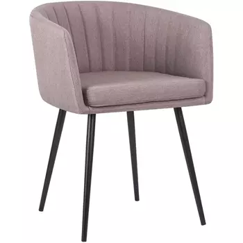 Стул обеденный (серая ткань (LAR-106D-25)) Dobrin 7304-LM ALINA ALINA, цвет сиденья серый (LAR-106D-25)