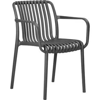 Стул обеденный DOBRIN WALTER ARM (темно-серый (GR-04)) Dobrin