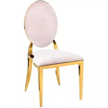 Стул обеденный IST-CASA София DC-1102, 45х42х92, бежевый, золото