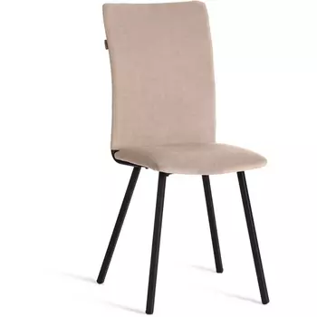 Стул обеденный La Rousse (Флок /Бежевый,Черный) Tetchair арт.24659