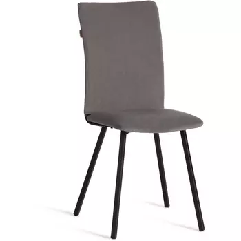 Стул обеденный La Rousse (Флок /Серый,Черный) Tetchair арт.24657