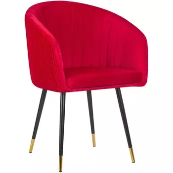 Стул обеденный (малиновый велюр (1922-14)) Dobrin 7305-LM MARY MARY, цвет сиденья малиновый (1922-14)