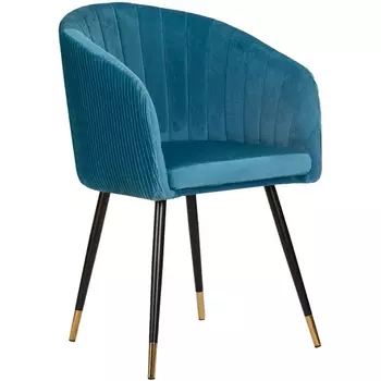 Стул обеденный (морская велюр (1922-7)) Dobrin 7305-LM MARY MARY, цвет сиденья морской волны веюр (1922-7)