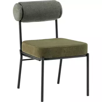 Стул обеденный Stool Group Ponpoun тёмно-серый бордо арт.УТ000040467