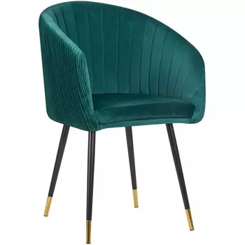 Стул обеденный (зеленый велюр (1922-9)) Dobrin 7305-LM MARY MARY, цвет сиденья зеленый (1922-9)