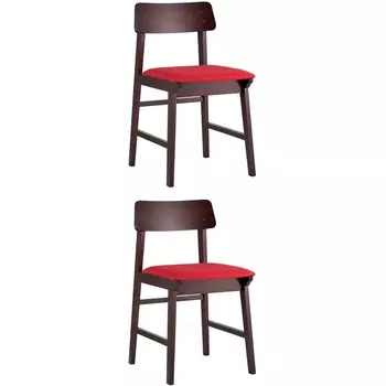 Стул Stool Group ODEN красный 2 шт. УТ000005366