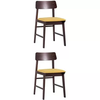 Стул Stool Group ODEN желтый (комплект 2 шт.)