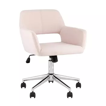 Стул офисный ROSS рогожка светло-розовый Stool Group арт.УТ000039439