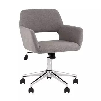 Стул офисный ROSS рогожка темно-серый Stool Group арт.УТ000039440