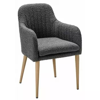 Стул Olaf темно-серый/нат.дуб R-Home арт.410126121h_Grey_нат.дуб