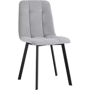 Стул Stool Group Oliver Square велюр светло-серый УТ000034876