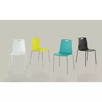 Стул OLLY 44.57 (G093/Z031 полипропилен белого цв. ) (арт.44.57.G093Z031) M-City