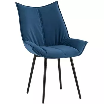 Стул велюр синий Stool Group УТ000035049