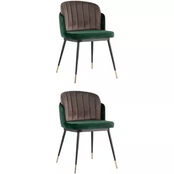 Стул Пенелопа зеленый 2 шт Stool Group (арт.УТ000037526)