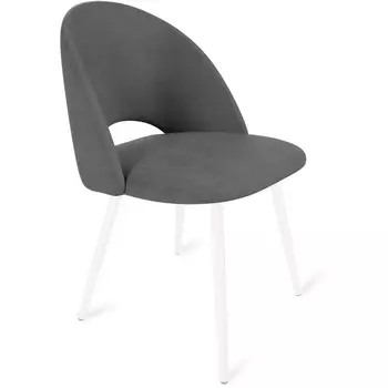 Стул платиново-серый/белый муар Sheffilton SHT-ST34/S95-1 1470353004