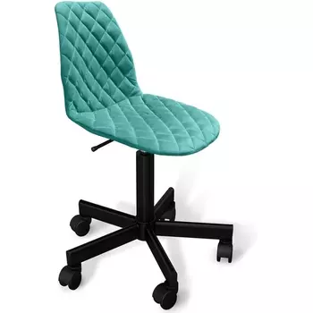 Стул подъемно-поворотный Sheffilton SHT-ST29-С12/S120M голубая лагуна/черный муар