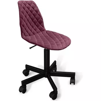 Стул подъемно-поворотный Sheffilton SHT-ST29-С12/S120M ежевичное вино/черный муар