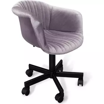 Стул подъемно-поворотный Sheffilton SHT-ST31-С1/S120M ледяная лаванда/черный муар