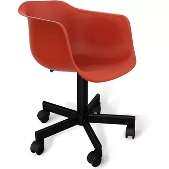 Стул подъемно-поворотный Sheffilton SHT-ST31/S120M красный/черный муар