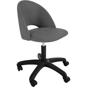 Стул подъемно-поворотный Sheffilton SHT-ST34/S120P платиново-серый/черный муар