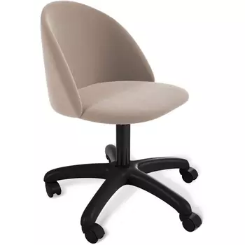 Стул подъемно-поворотный Sheffilton SHT-ST35/S120P латте/черный муар