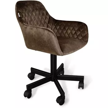 Стул подъемно-поворотный Sheffilton SHT-ST38/S120M кофейный трюфель/черный