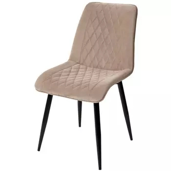 Стул #5, велюр / черный каркас, шт./ к. M-City Поль 461MC04670