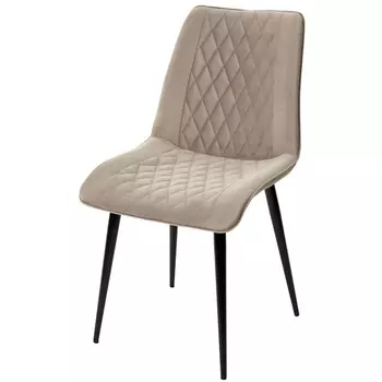 Стул латте #25, велюр / черный каркас, шт./ к. M-City Поль 461MC04673