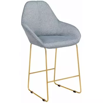 Стул полубар R-Home Kent Грей/Линк Золото