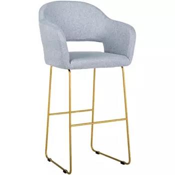 Стул полубар R-Home Oscar Грей/ЛинкЗолот