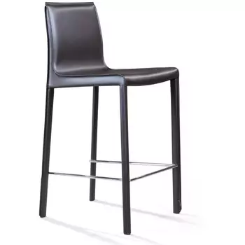 Стул полубарный Barrie, кожа коричневый Top Concept Barrie 2000000000000