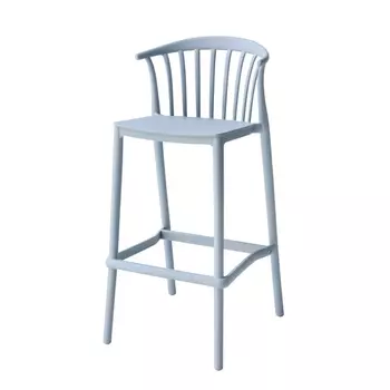 Стул полубарный Campo пластик голубой Stool Group арт.УТ000039942