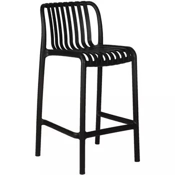 Стул полубарный (черный) Dobrin 777-1PP-LMZL CHLOE CHLOE, цвет черный