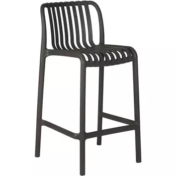 Стул полубарный (темно-серый) Dobrin 777-1PP-LMZL CHLOE CHLOE, цвет темно-серый