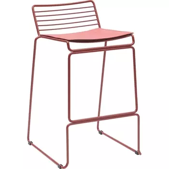 Стул полубарный Danny бордовый с подушкой Stool Group (арт.УТ000038990)