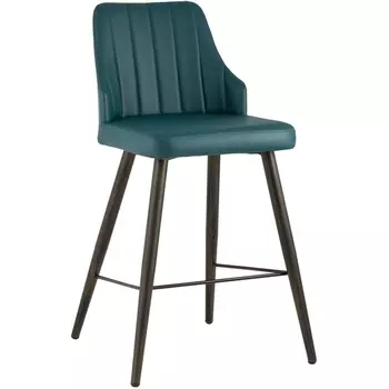 Стул полубарный Коналл экокожа темно-синий (Stool Group)