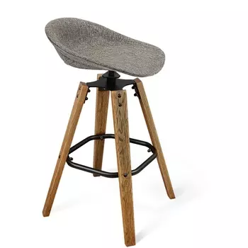 Стул полубарный корич.сахар/браш коричневый/чёрн.муар Sheffilton SHT-ST19-SF1/S93 1304990201