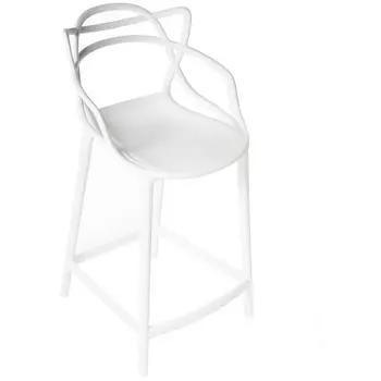 Стул полубарный белый Bradex Home Masters FR 0131