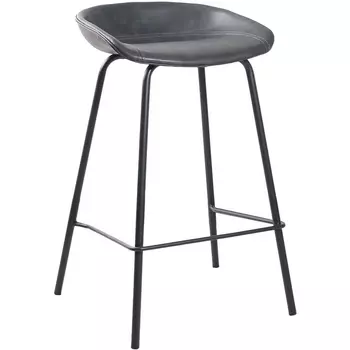 Стул полубарный серый Bradex Home Loft FR 0455