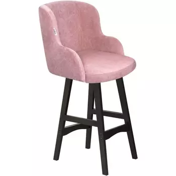 Стул полубарный Sheffilton SHT-ST39/S65-1 пыльная роза/венге