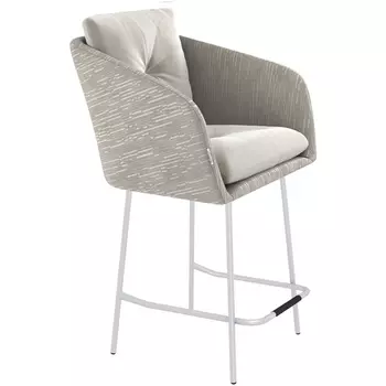 Стул полубарный Sheffilton SHT-ST43-2/S29-1 морозное утро/хром лак