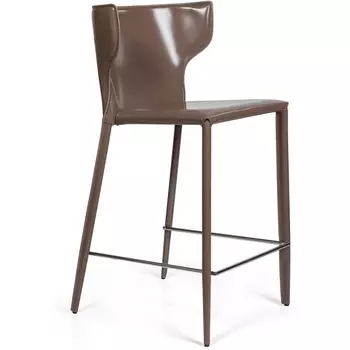 Стул полубарный Top Concept Austin, кожа капучино