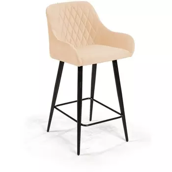 Стул полубарный Top Concept Robert, бархат бежевый 5